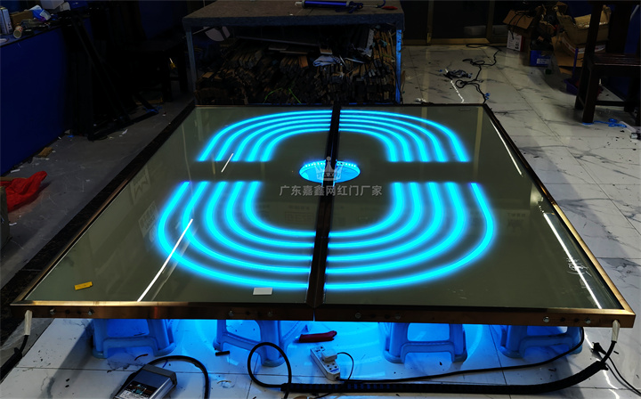 掌纹门酒吧手掌触摸灯光掌纹门、LED灯